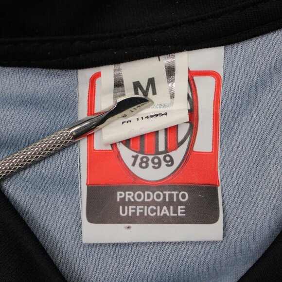 AC Milan Bacca #70 Jersey Shirt Mens Medium Official Licensed Red/Black S/S - Picture 8 of 14